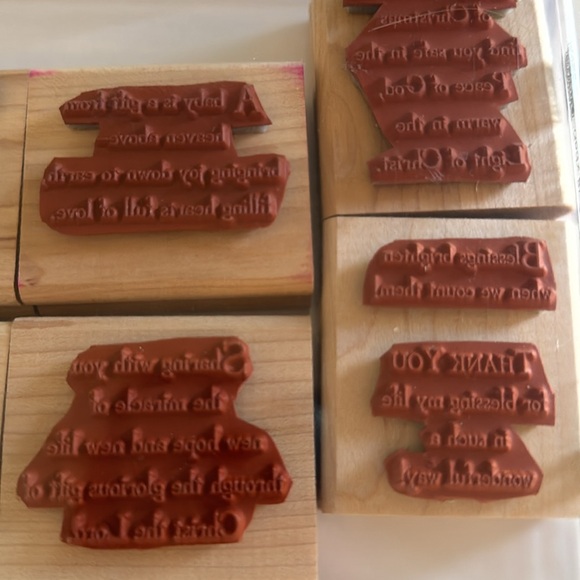 Stampin’ Up! God’s Blessings Stamp Set of 8 Stamps - Picture 5 of 7